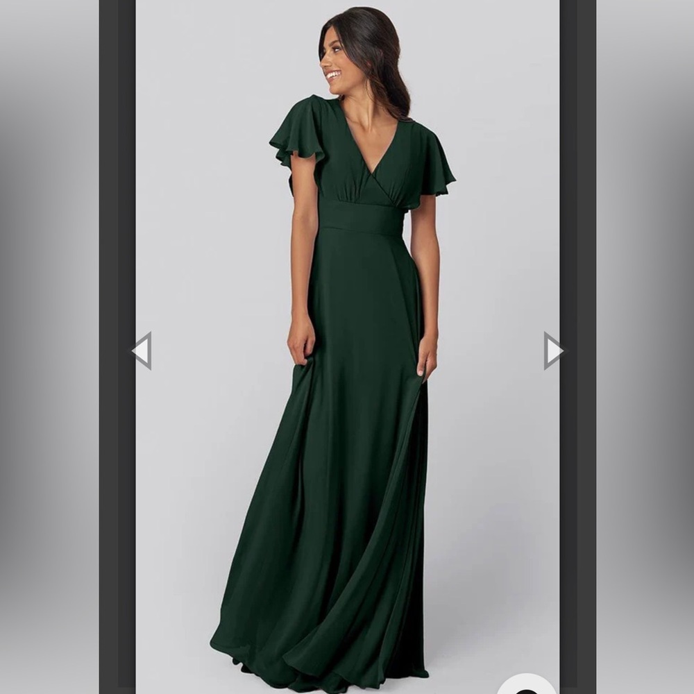 Forest Green Luca dress by Kennedy Blue - HEMMED